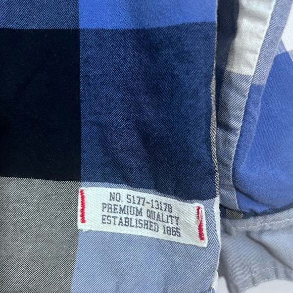 Carter's Blue and Black Checkered Kids Jacket - Picture 5 of 7